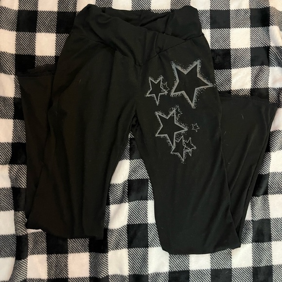 SHEIN Pants - SOLD | Star Flair crossover leggings